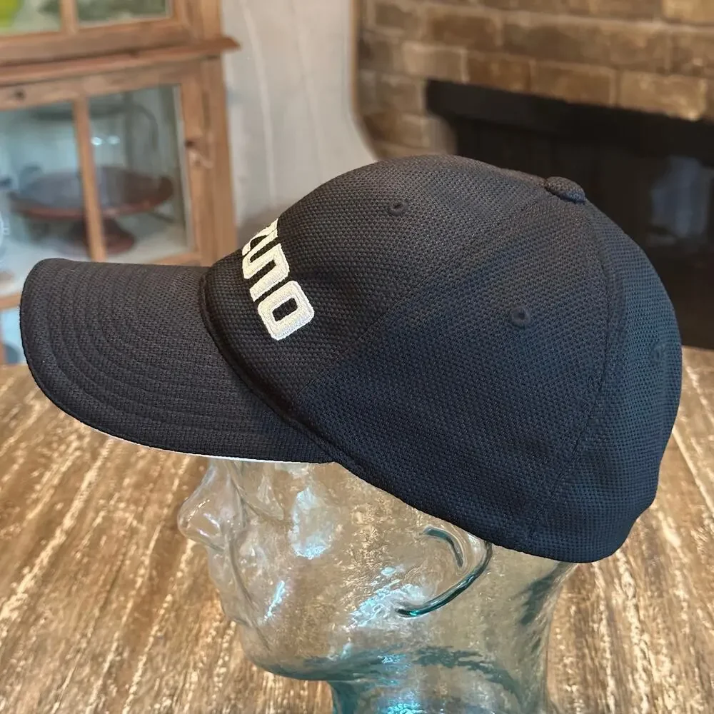 Mizuno Stretch Mesh Running Golf Hat Cap One Size Fits All Black